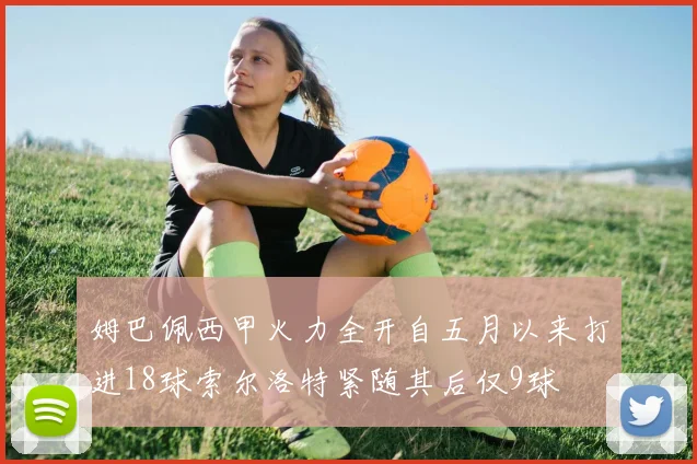 姆巴佩西甲火力全开自五月以来打进18球索尔洛特紧随其后仅9球